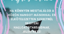 Válj hallgatói mentorrá!