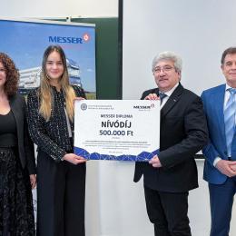 Átadták az első Messer Diploma Nívódíjat: Ipari–egyetemi együttműködés a hidrogéntechnológia gyakorlati alkalmazásáért